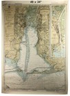 Noaa Nautical Chart 11376 For Mobile Bay Alabama  48 X 34   1988 Edition