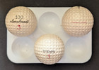 Vtg Lot New Sam Snead 100 - Signature Golf Ball Sleeve - Wilson - Cadwell Cover