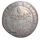 1624 Augsburg Germany Taler  City View  Huge Silver Toned See Video