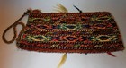Antique Finely Woven Turkman Or Kazak Central Asian Bag C  1925  11  X 22  