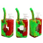 1pc Kettle Hookah Hybrid Bong Smoking Tobacco Bubbler With 14mm Glass Bowl