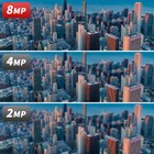 Hikvision Compatible 4k 5x Zoom 8mp Ir Poe Dome Outdoor Ptz Ip Camera 2way Audio