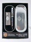 Harley Davidson Waterman Ball Point Pen Free Wheel Racing Checkered Flag France