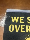 1968 Martin King Luther Civil Rights Memorial Felt Banner Original Vintage