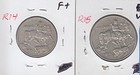 Bulgaria Coins 1930 5 Leva Km  39  1930 10 Leva Km  40  - Lot Of 2 Coins
