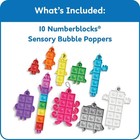 Hand2mind Numberblocks Sensory Bubble Poppers  Push Pop Fidget Toys     