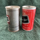 Vintage Carling Black Label Beer Cans 1960s-70s 2 Cans  12oz Pull Tabs