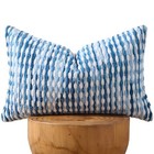  Boho Chenille Pillow Cover Decorative Tufted 20  X 12   pack Of 1  Sky Blue