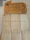 Vintage 1906 Philadelphia And Reading Railroad Company Rules For Employment 