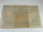 1913 Vintage The Postal Telegraph Employees Association Original Certificate Old