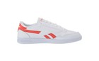 Reebok Women Men Royal Technique Foam Lite White Vivid Orange Tennis Shoes