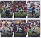 2017 Donruss Football Complete Team Set 12 Houston Texans  345 Deshaun Watson Rc