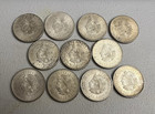 1948   1947 Mexico 5 Peso Cuauht  moc Silver Coin Uncirculated  random Year 