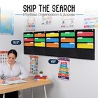  - 15 Pocket Horizontal File Hanging Paper Organizer 15 Pockets - Horizontal