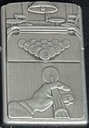 Zippo 2005 Barrett Smythe Pool Surprise Emblem Chrome Lighter Unfired N Box K418