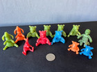 1960s Winnie The Pooh And Friends 12 Bowl Hangers Spoon Sitters Nabisco Cereal