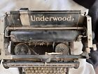 Vintage Early 1900 s Underwood Model No  5 Standard Typewriter  Glass Keys