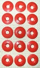 Fisher 2000-8000 2000-8001 Oem Index Button  Red Hot  Blue Cold 15 Pair