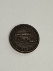 1863 Peace Maker Cannon Patriotic Civil War Token  l65 