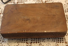 Antique Anglo - Indian Kashmir Wooden Carved Cigarette Box Circa 1900