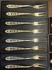 Assortment Of Konge Tinn Norwegian Pewter   Fjord Design Flatware