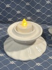 Yankee Candle White Christmas Tree Votive Candle Holder