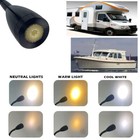 2pcs Led Reading Light Wall Mount Usb Interior Bedside Book Map Lamp For Boat Rv