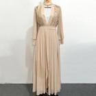 Dubai Women Embroidery Open Kimono Cardigan Abaya Kaftan Dress Muslim Dress New