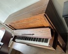 Steinway K Upright Piano 51 1 2  Satin Walnut