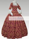 18th Century Colonial Queen Charlotte Victorian Princess Dress Fantasy Gown 609