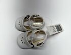 Vintage Wee Kids Weekids Girls White Baby Shoes Size 0 Soft Soles Usa Made-new