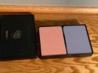 Copag 100  Plastic Playing Cards 2-decks Poker Size In Hard Case Carte