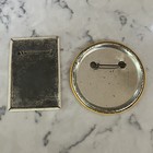 Lot Of 2 Pins Paul   Linda Mccartney Paul Lives Wmca Swings Suzy   Red Stripes 