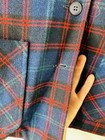 Vintage Pendleton 80s Womens Medium Virgin Wool Plaid Jacket Shirt Usa