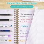 Spiral Notebook  Notebooks College Ruled  5 Subject Notebook With Dividers  H   