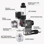 Aquarium Stable Pressure Single Gauge Regulator For Planted Tank Hygger Hco47