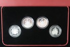 2004 50c Canada Silver Coin  4  Set Queen s Effigy - 1 1 Oz  Silver