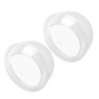 2 Pcs Hanging Aquatic Plant Pot Clear Small Aquarium Fish Bowl Wall Decor