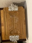 Vintage Arthur Court Bunny Rabbit Cast Aluminum   Teak Wood Cheese Cutting Board