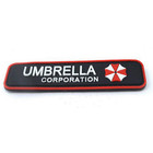 3d Pvc Resident Evil Umbrella Corporation Tab Rubber Hook look Patch Badge k