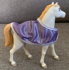 Model Horse Tack Accessory Purple Glittery Blanket Free Shipping