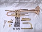 Yamaha Trumpet Ytr-333 Red Bell Gold Brass With Hard Case Playable  2181
