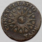 1785 Nova Constellatio  Pointed Rays  Colonial Copper Coin