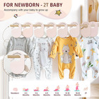 Baby Closet Dividers  Double Sided Nursery Clothes Size Separators Neutral 