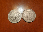 Lot Of 2 Different 90  Silver Morgan Dollars Both P Mints 1878  1879