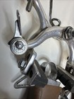 Vintage Campagnplo Super nuovo Record Brake Calipers And Break Leavers Nice  