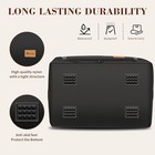 Baseball Cap Organizer Carrier  Hat Bag For Travel And Moving  Cap Black