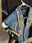 Design Showtime Women s Western Show Shirt And Vest Set Blue black