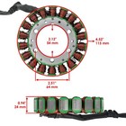 Stator   Regulator   Gasket For Kawasaki Bayou 400 4x4 Klf400 1993 1994 1995