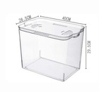   1   Tank  Stackable Aquariums  8 Gallon  Ultra Clear Plastic Fish Tanks 